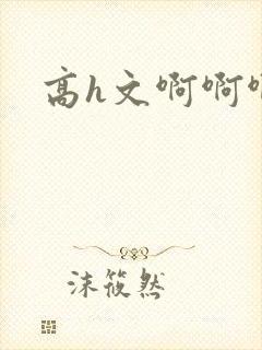 高h文啊啊啊啊封面