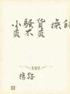 小骚货 操的你爽不爽