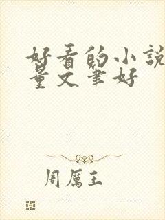 好看的小说高质量文笔好