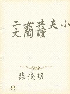 二女共夫小说全文阅读