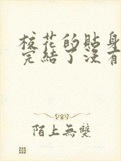 校花的贴身高手完结了没有