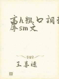 高h粗口调教羞辱sm文