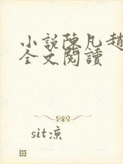 小说陈凡赵琳琳全文阅读