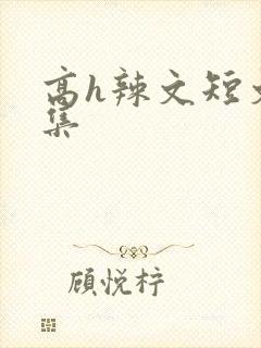 高h辣文短文合集