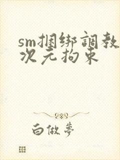 sm捆绑调教二次元拘束