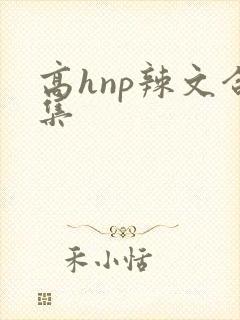 高hnp辣文合集