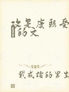 攻是康熙受是胤礽的文