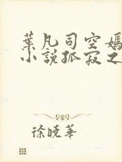 叶凡司空嫣然的小说孤寂之狼