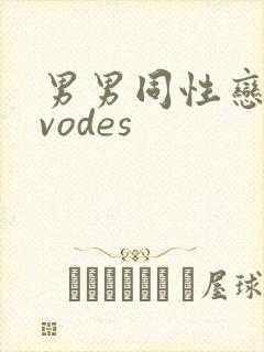 男男同性恋视频vodes