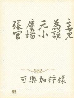 张庆元为主角的官场小说免费阅读无弹窗