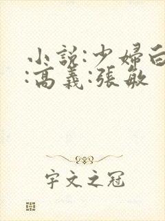 小说:少妇白洁:高义:张敏封面