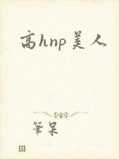 高hnp美人
