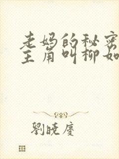 老妈的秘密小说主角叫柳如烟的小说