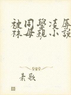 被同学凌辱的丝袜母亲小说