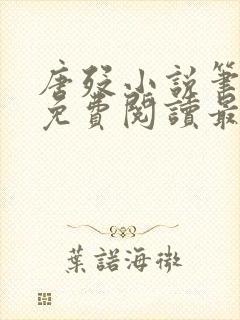 唐殁小说笔趣阁免费阅读最新章节更