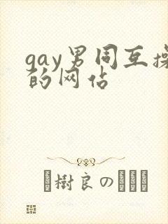 gay男同互操的网站