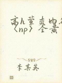 高h荤爽肉欲文〈np〉全黄封面