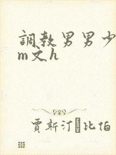 调教男男少年sm文h