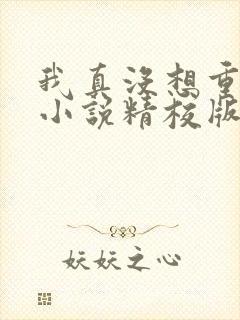 我真没想重生啊小说精校版全集