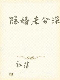 隐婚老公深夜来