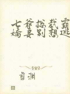 七爷总裁霸爱小娇妻别想逃