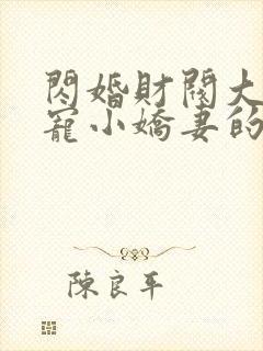 闪婚财阀大叔强宠小娇妻的小说封面