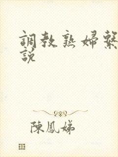 调教熟妇系列小说