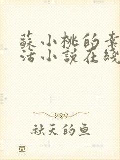 苏小桃的幸福生活小说在线阅读