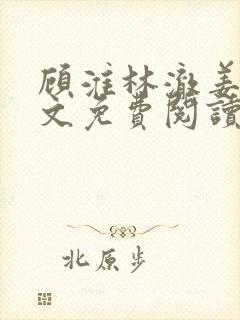 顾淮林澈姜娆全文免费阅读封面