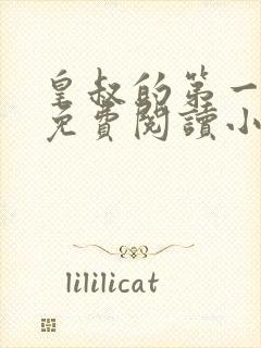 皇叔的第一宠妃免费阅读小说