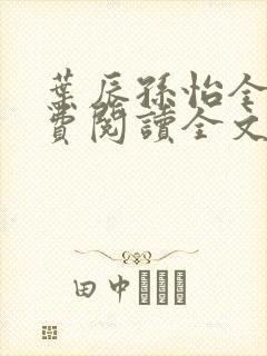 叶辰孙怡全文免费阅读全文笔趣阁封面