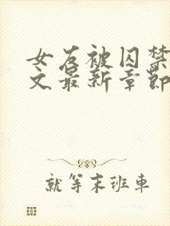 女友被囚禁高h文最新章节更新