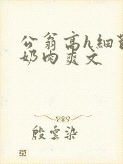 公翁高h细节吃奶肉爽文封面