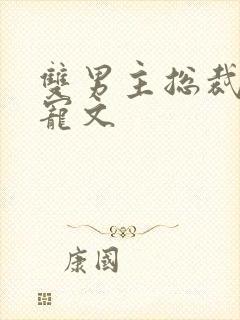 双男主总裁文甜宠文