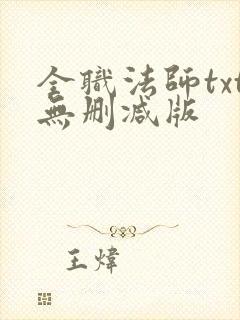 全职法师txt无删减版