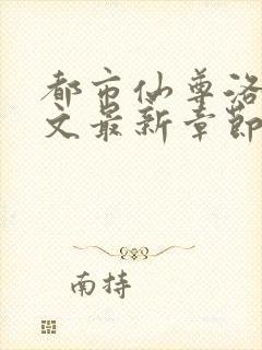 都市仙尊洛尘全文最新章节