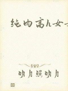 纯肉高h女女