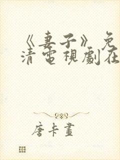 《妻子》免费高清电视剧在线