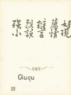 强烈推荐好看的小说言情现代