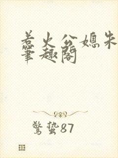 惹火公媳朱怡静笔趣阁封面