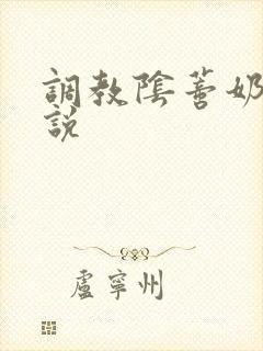 调教阴蒂奶子小说