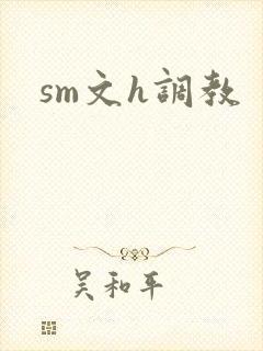 sm文h调教封面