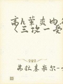 高h荤爽肉欲文〈三攻一受〉视频