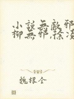 小说无敌邪神,柳无邪,徐凌雪