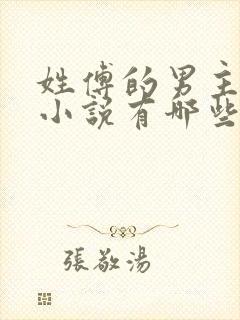 姓傅的男主总裁小说有哪些