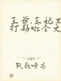 王爷,王妃又去打劫啦全文免费阅读