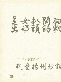 美女扒开胸罩露出奶头的软件