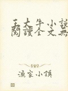 王大牛小说免费阅读全文无弹窗