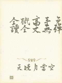 全职高手免费阅读全文无弹窗