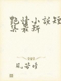 艳情小说短篇合集最新